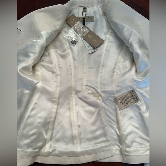 Burberry cotton/ linen blend jacket size US 4 , new - Picture 11 of 15